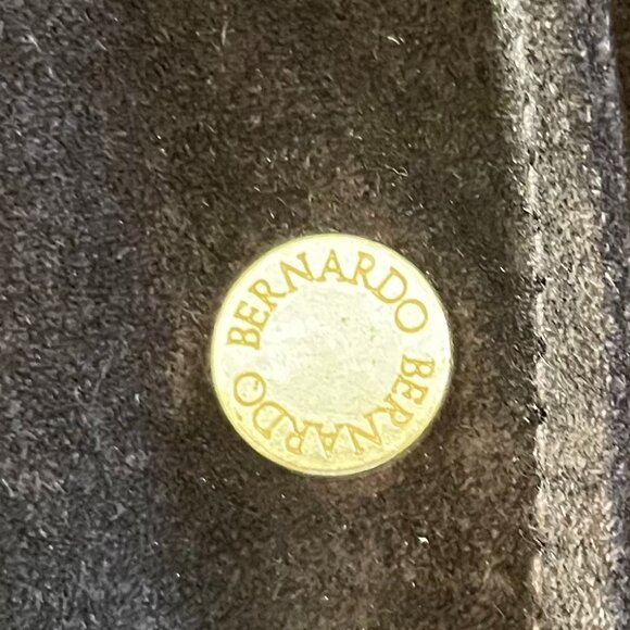 Bernardo Vintage Chocolate Brown Suede Leather Jacket - Picture 9 of 16